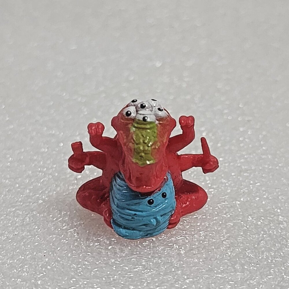 Zuru‎ Smashers Series 3 Dino Spider-saurus Red Rubber Mini Figure 1"